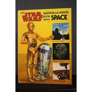 Star Wars Question and Answer Book About Space HC (1979)